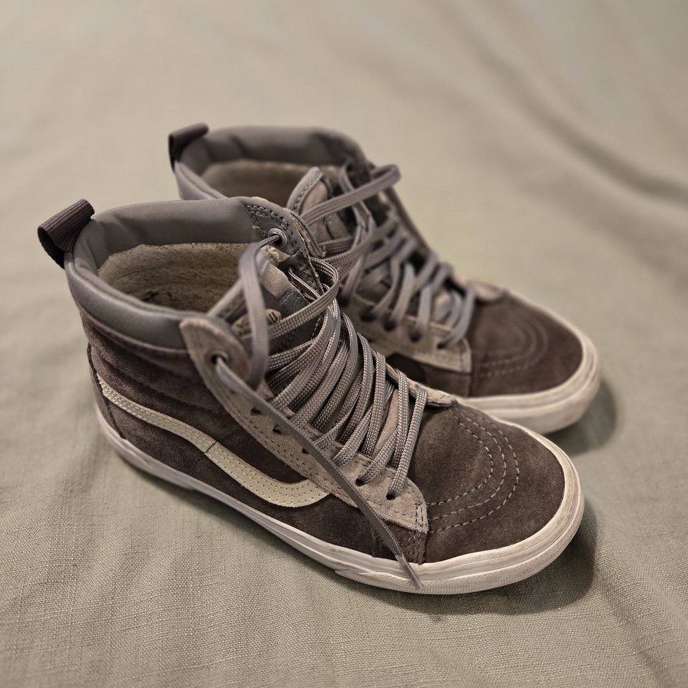 Vans High-Top Sneakers -  Gray